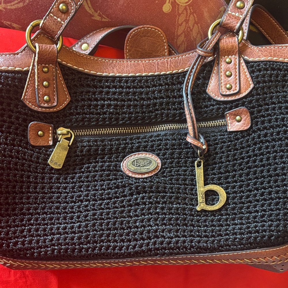 BOC Black and Brown Tote Bag